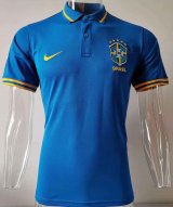 Brazil Polo Shirt Blue 2020/21