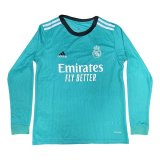 2021-2022 Real Madrid Third Long Sleeve Soccer Jersey