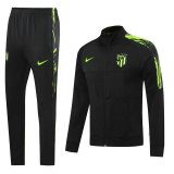 Atletico Madrid Jacket + Pants Training Suit Black 2020/21