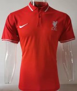 2020/21 Liverpool Red Polo Short Jersey