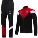 2020/21 AC Milan Black and Red Jacket Tracksuit