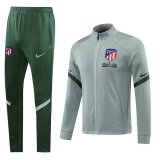 Atletico Madrid Jacket + Pants Training Suit Grey 2020/21