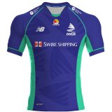 2022 Fijian Drua Away Blue Rugby Shirt