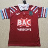 West Ham United Home Retro Soccer Jerseys Mens 1991-1992
