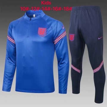 Kids England Training Suit Blue 2020/21