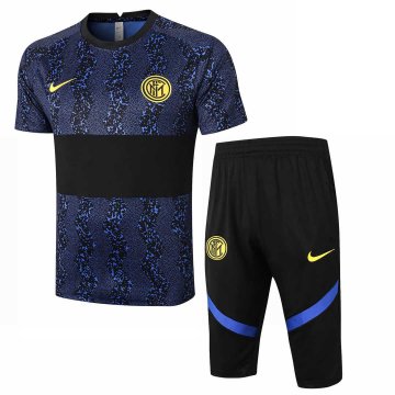 Inter Milan Short Training Suit Blue - Black 2020/21