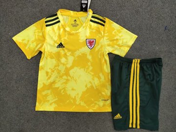 Wales Away Soccer Jerseys Kit Kids 2020