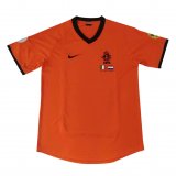 Netherlands Home Retro Soccer Jerseys Mens 2000