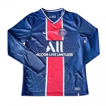 PSG Home Jersey Long Sleeve Mens 2020/21
