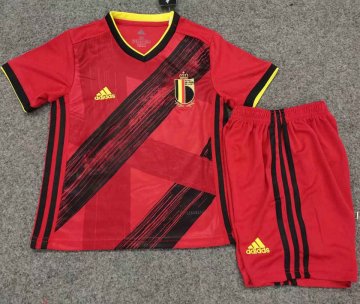 Belgium Home Soccer Jerseys Kit Kids 2020