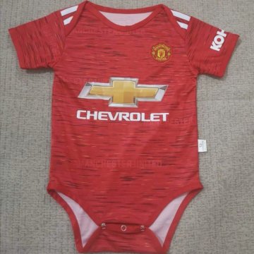Manchester United Home Baby Infant Suit 2020/21