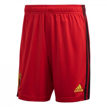 Belgium Home Soccer Jerseys Shorts Mens 2020