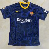 Barcelona Pre-match Soccer Jersey Blue 2020/21