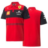 2022 Ferrari F1 Red POLO Team T-Shirt