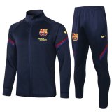 Barcelona Jacket + Pants Training Suit Navy 2020/21