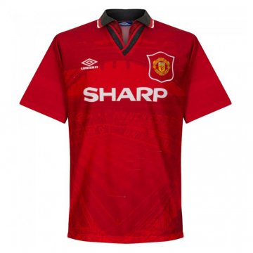 Manchester United Retro Home Soccer Soccer Jerseys Mens 1994-1996
