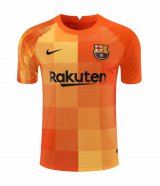 2021-2022 Barcelona GoalKeeper Orange Jersey