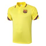 Barcelona Polo Shirt Yellow 2020/21