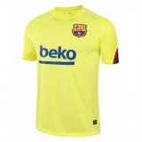 Barcelona Short Training Yellow Soccer Jerseys Mens 2020/21
