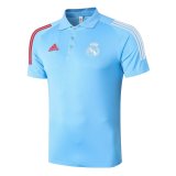 Real Madrid Polo Shirt Blue 2020/21