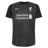 Liverpool Black Goalie Soccer Jerseys Mens 2020/21