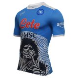 2021-2022 Napoli Special Maradona Sky Blue Soccer Jersey