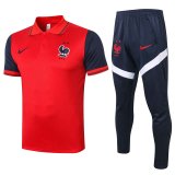 France Training Tracksuit Red 2020/21