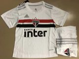 Sao Paulo FC Home Soccer Jerseys Kit Kids 2020/21