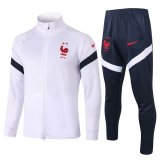 France Jacket + Pants Training Suit White 2020/21