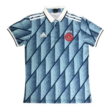 Ajax Polo Shirt Light Blue 2020/21