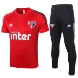 Sao Paulo FC Training Tracksuit Red 2020/21