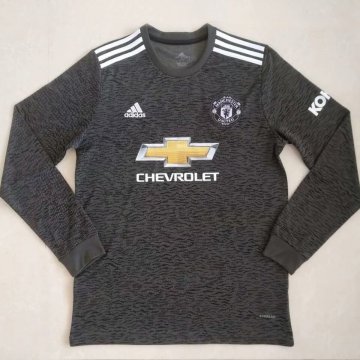 Manchester United Away Soccer Jersey Long Sleeve 2020/21