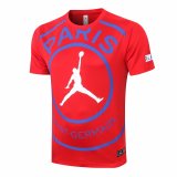 PSG x Jordan Red T-Shirt Mens 2020/21
