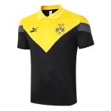 Borussia Dortmund Polo Shirt Yellow - Black 2020/21