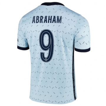 ABRAHAM #9 Chelsea Away Soccer Jersey 2020/21 (UCL Font)