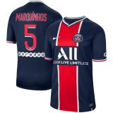 Marquinhos #5 PSG Home Soccer Jerseys Mens 2020/21