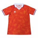 Netherlands Home Retro Soccer Jerseys Mens 1991