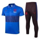 Barcelona Polo Suit Blue 2020/21