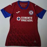 Cruz Azul Away Red Soccer Jerseys Womens 2020/21