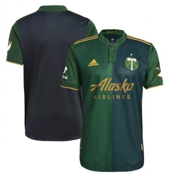 2021-2022 Portland Timbers Home Soccer Jersey