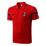 2022-2023 AC Milan Red Polo