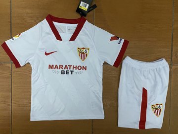 Sevilla Home Soccer Jerseys Kit Kids 2020/21