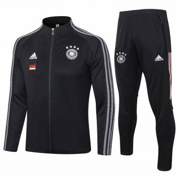 Germany Jacket + Pants Training Suit Black 2020/21