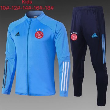 Kids Ajax Jacket + Pants Training Suit Blue 2020/21