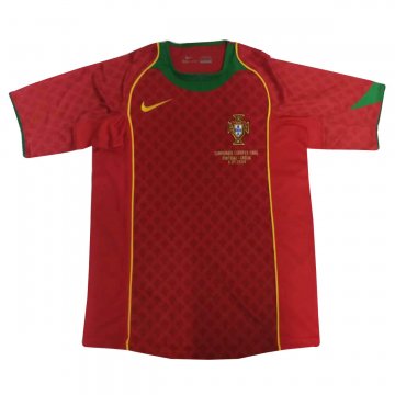 Portugal Retro Home Soccer Jerseys Mens 2004