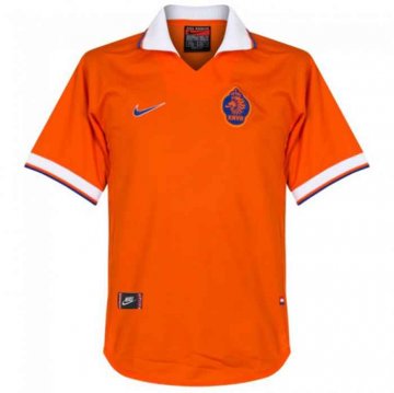 Netherlands Home Retro Soccer Jerseys Mens 1997