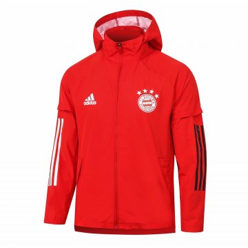 Bayern Munich All Weather Windrunner Jacket Red II 2020/21