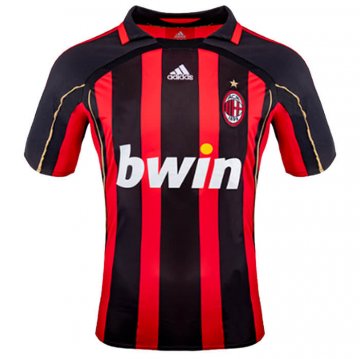 AC Milan Retro Home Soccer Jerseys Mens 2006-2007