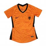 Netherlands Home Soccer Jerseys Womens 2020