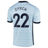 ZIYECH #22 Chelsea Away Soccer Jersey 2020/21 (League Font)